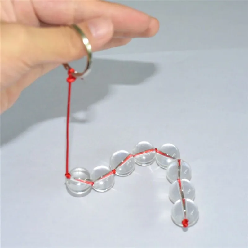 Anal Toys For Women Anal 8 Balls Crystal Beads Butt Plug Vibrator