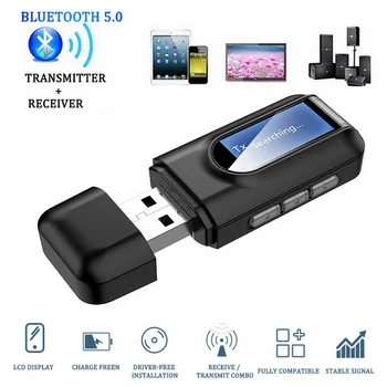 

HOT!USB Bluetooth 5.0 Adapter Free Drive Durable Bluetooth Audio Transmitter Receiver for Computer PC Laptop Car