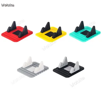 

Mobile phone bracket desktop anti-slip silicone clip instrument panel car universal navigation suction cup base CD50 T07