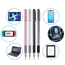 Uniwersalny 2 w 1 długopis Stylus Tablet Smartphone rysunek pióro ekran pojemnościowy dotykowy ołówek dla androida Mobile Smart Accessorie