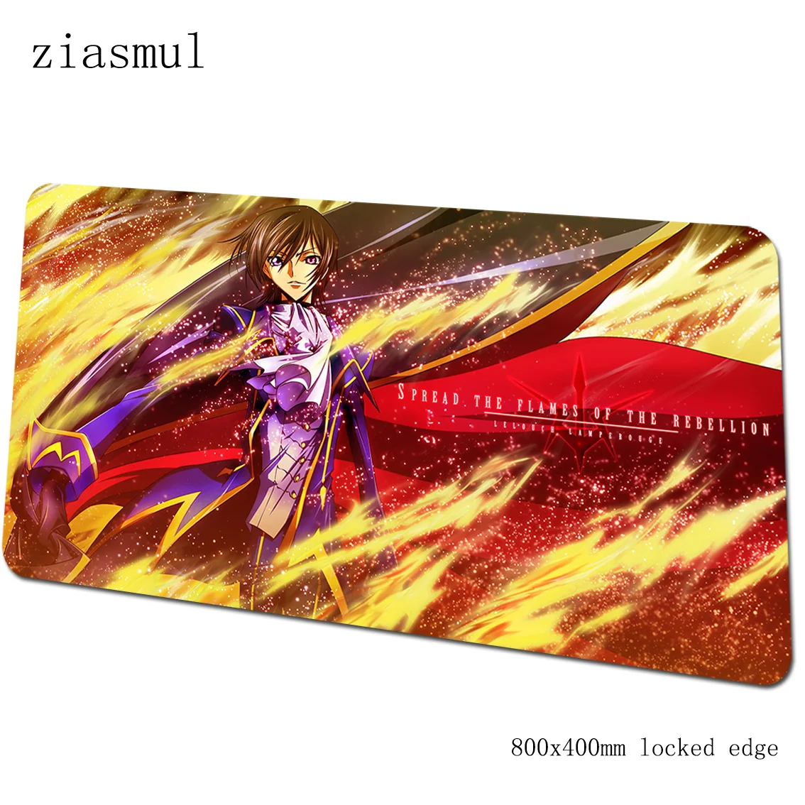 Коврик для мыши Code Geass 800x400x2 мм, коврик для компьютерной мыши с мультипликационным принтом, игровые аксессуары, великолепный коврик для мыши, клавиатура, игры для pc gamer - Цвет: Size 800x400x2mm