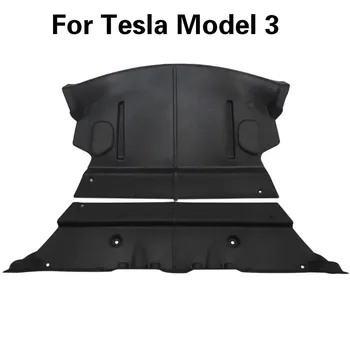

2X Car Rear Trunk Soundproof Cotton Mat For Tesla Model 3 Soundproof Deadening Protective Cover Sticker for Model3 Accessories