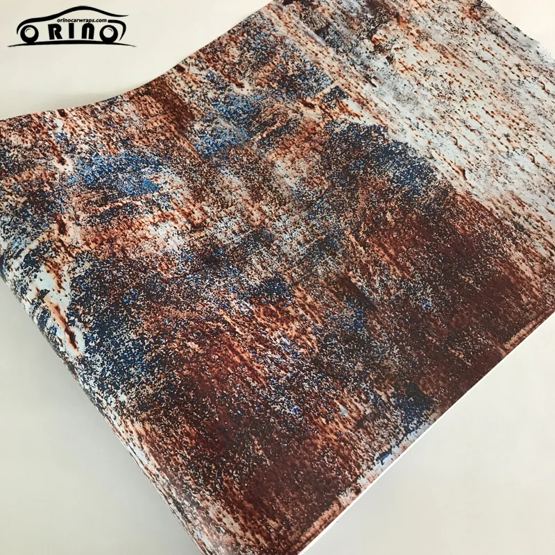 Rusty Car Wrap Sticker Foil-6