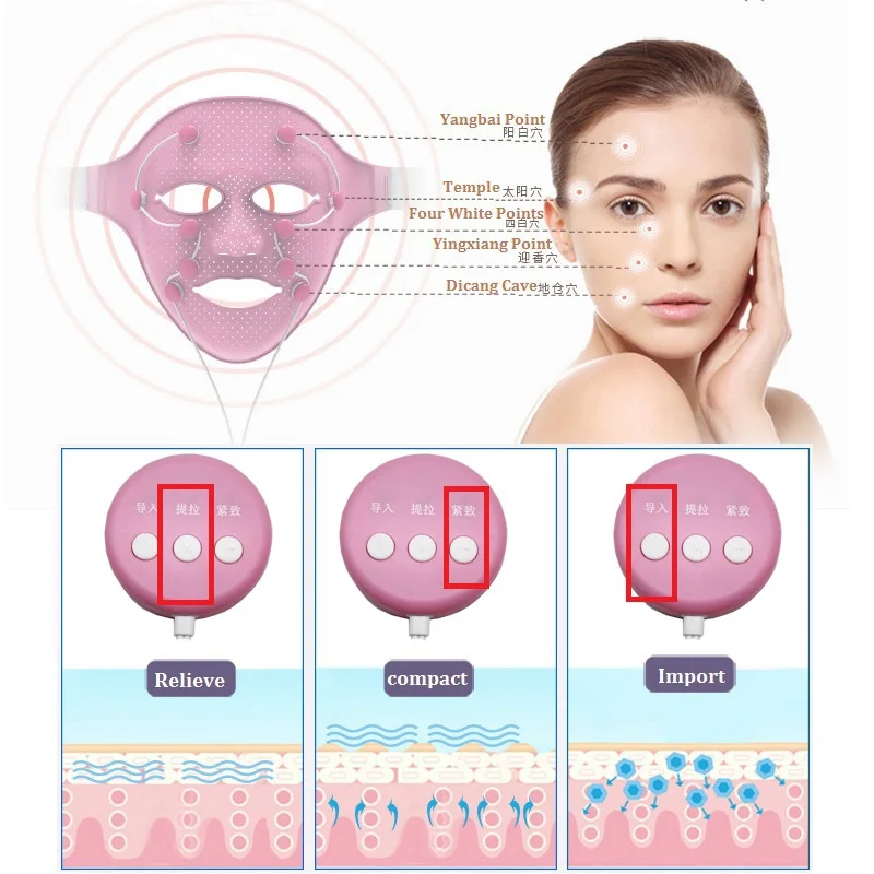 Маска для лица, Маска миостимулятор для лица Biolift iFace