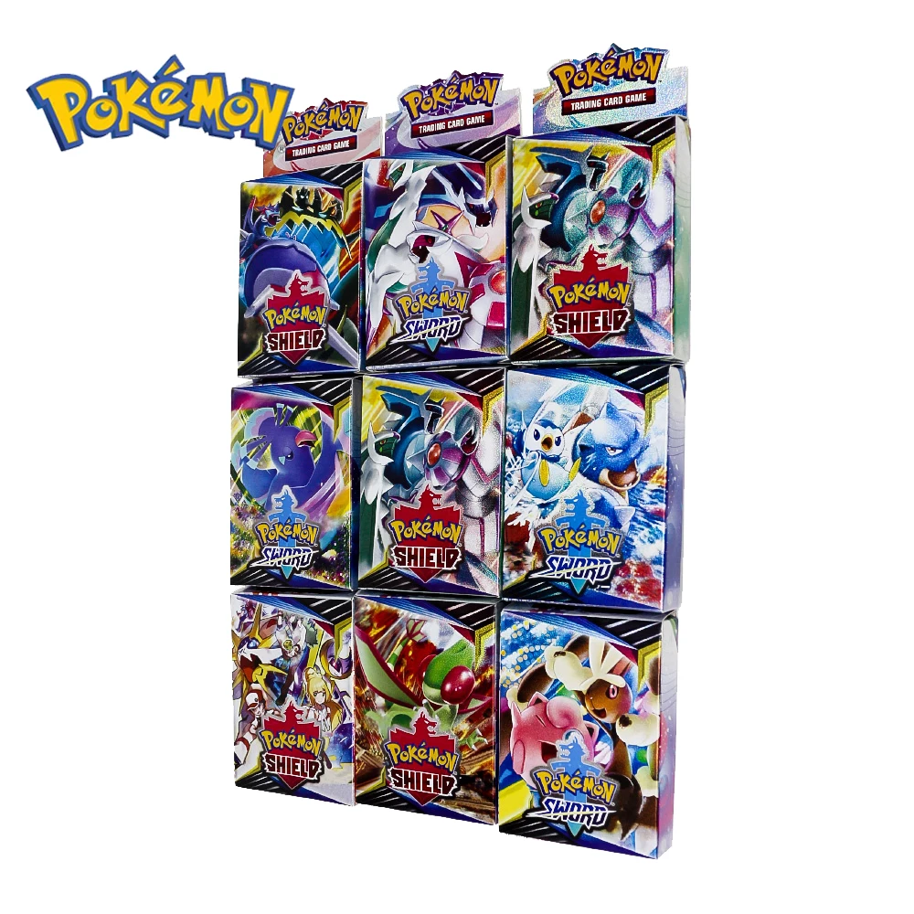 25 pièces Pokemon GO cartes GX formateurs TGA TEAM BREAK 3D carte Flash épée & bouclier soleil & lune cadeau à collectionner jouet enfant