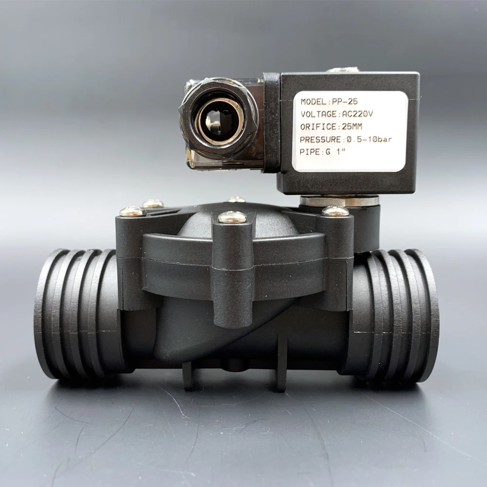 

valve,Solenoid Valve,water valve,1/2" 3/4" 1" 2/2-way Pilot type Plastic Normally closed ,10bar 220V 12V 24V NBR/EPDM/VITON