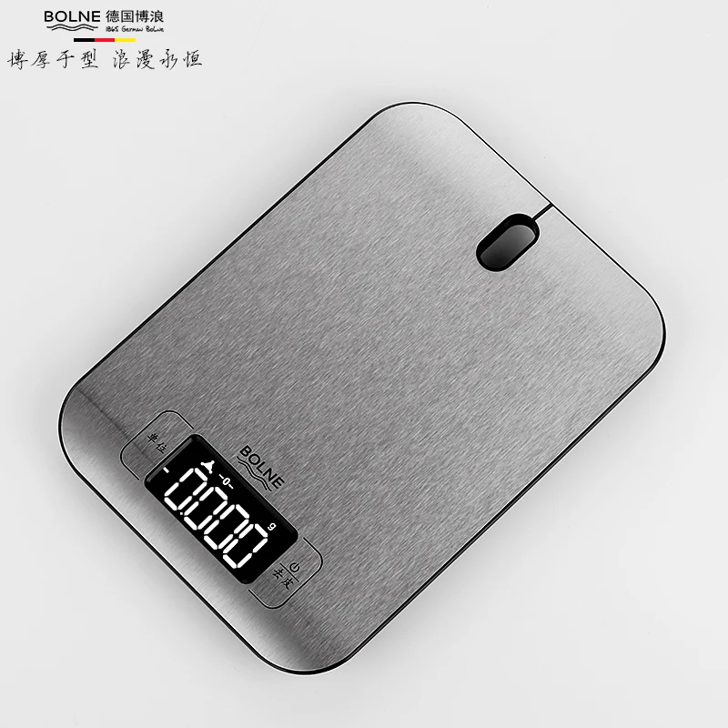 

Make for Bolang precision electronic scale kitchen electronic scale household cooking food scale 1g stainless steel small scale