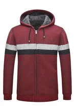 Winter Thick Men Brand Sweaters Cardigan Fashion Autumn Male clothes Striped Warm Coats Homme Sweaters Casual Slim Windproof New