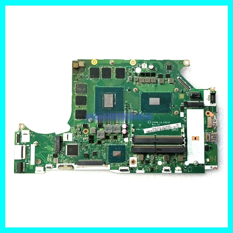 

for Acer G3-571 NBQ2B11001 NB.Q2B11.001 I7-7700HQ w GTX1060 VGA LA-E921P Laptop PC Motherboard Mainboard Tested