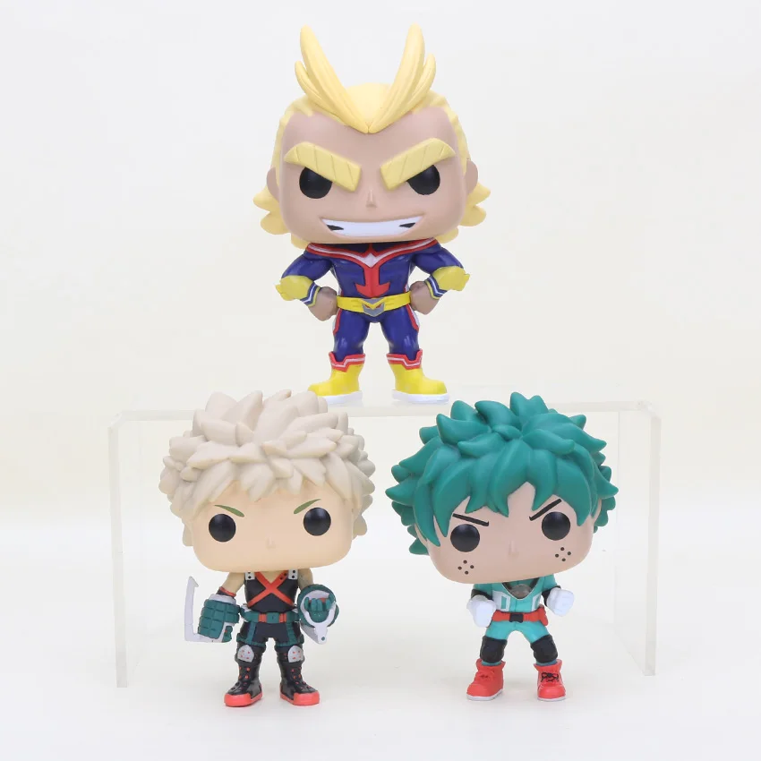 Q Version My Hero моя геройская Академия фигурки Boku no Akademia Midoriya Izuku Katsuki все может ПВХ