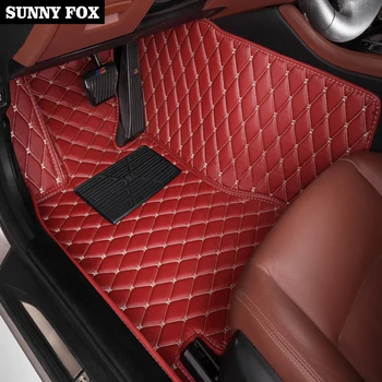 

Car floor mats for Cadillac ATS CTS XTS SLS Escalade 5D car-styling all weather carpet floor liner