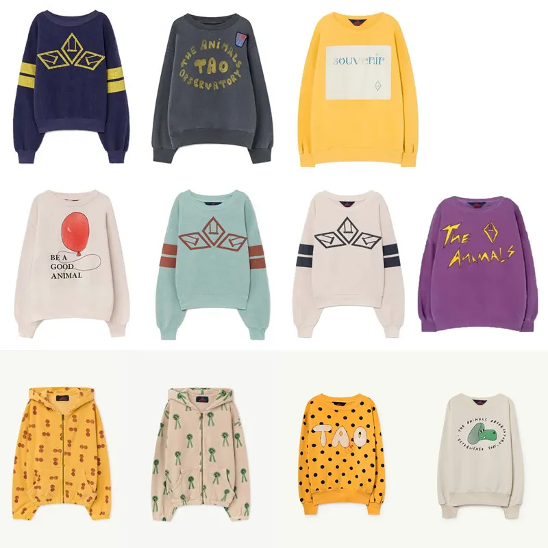 Hot Sale Kids T shirt 2020 Boys Clothes Girls Sweatshirt Autumn Winter Tao The Animals Cotton Soft Printed Baby Girl Tops Shirt|kids t shirt|kids