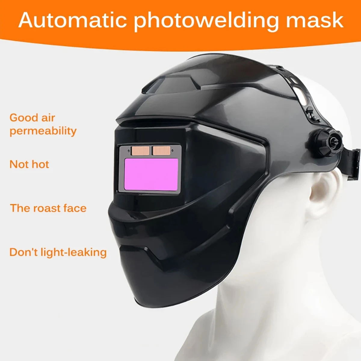 Welding Helmet Automatic Darkenining Mask Adjustable Lens for Anti-Eyes Shied | Инструменты