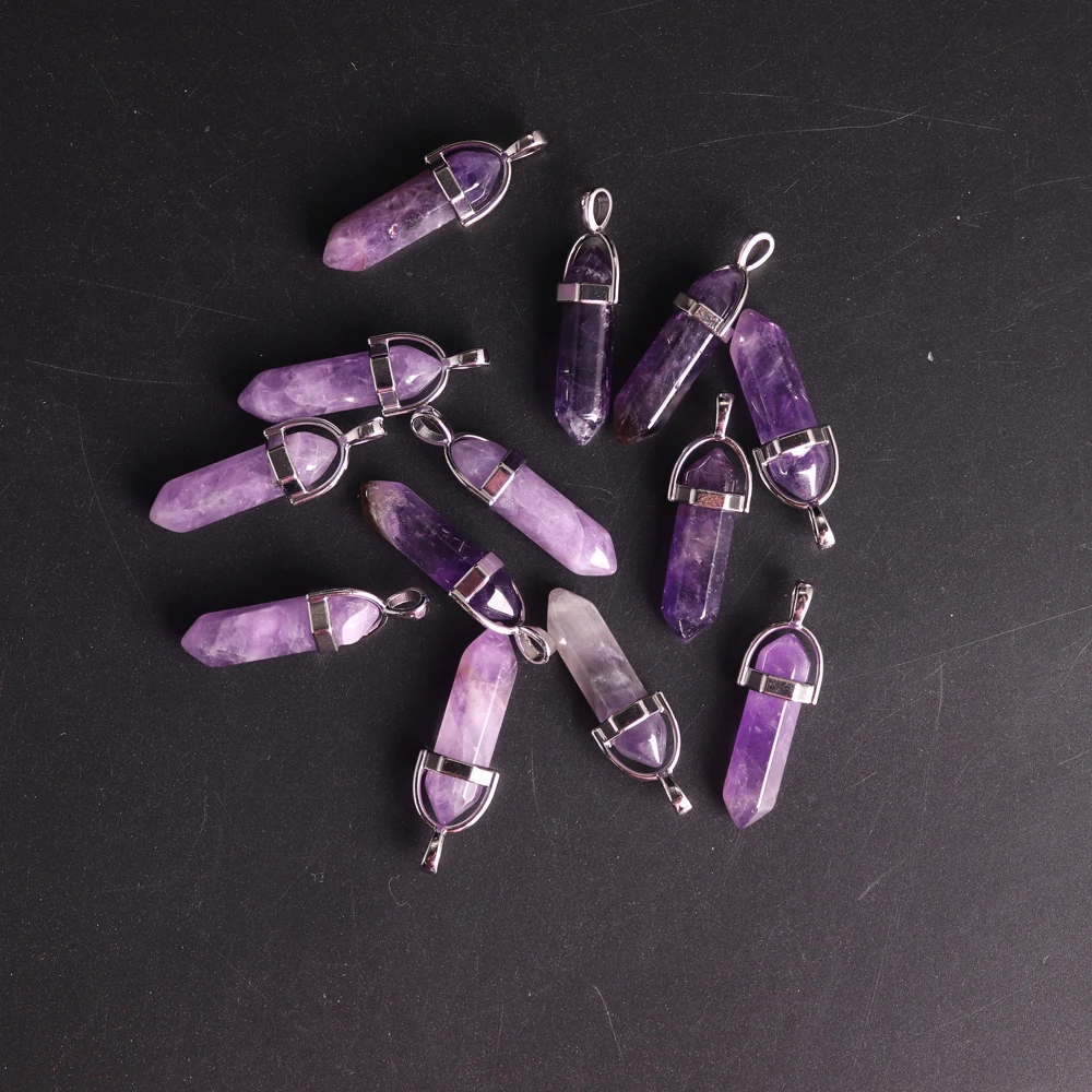 Целебное ожерелье Druzy Reiki из 100% натурального аметиста фиолетового кварца с