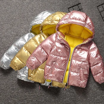 

Winter toddler boy girls outfits clothing warm coat jacket for boys girls clothes fashion design hooded cotton coat outerwear