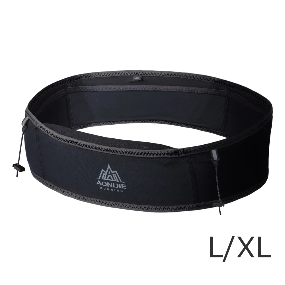LXL Full Black AONIJIE рюкзак беговой талии сумка для бега марафон тренажерный зал тренировки фитнес 6,9 В держатель мобильного телефона с 1 шт. 250 мл бутылка воды - Цвет: LXL Full Black
