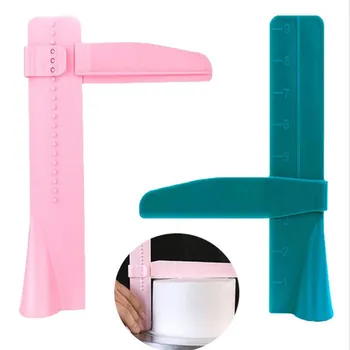 

Adjustable Cake Scraper Smoother Fondant Spatulas Cake Edge Smoother Cream Decorating DIY Bakeware Tableware Kitchen Cake Tool