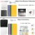 Anordsem 2 LED Folding Lightbox 40*40 Portable Photography Photo Studio Softbox Adjustable Brightness Light Box For DSLR Camera