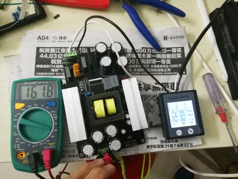 1000W 1KW HIFI LLC Soft Switch High Power Amplifier Power Supply Single DC Output 36V 48V 60V 70V 80V Better Than Ring Cow 4
