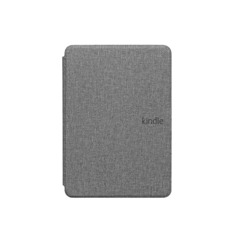 gray Кожаный чехол-книжка с функцией пробуждения и сна, умный чехол для amazon Kindle Paperwhite 4, чехол для чтения электронных книг Paperwhite4 - Цвет: gray