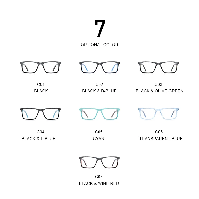 Kids Blue Ray Light Blocking Computer Glasses Boys Square Glasses Acetate Frames MERRYS DESIGN S7812FLG