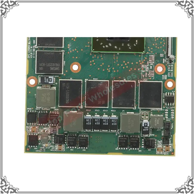 Оригинальная новая видеокарта 1 Гб HD 5870 HD5870 216 0769008 для Clevo W860CU W870CU P150SM 5870M HD5870M