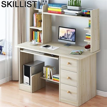 

Office Furniture Escrivaninha Tavolo Escritorio De Oficina Small Tablo Laptop Stand Mesa Computer Desk Table With Bookshelf