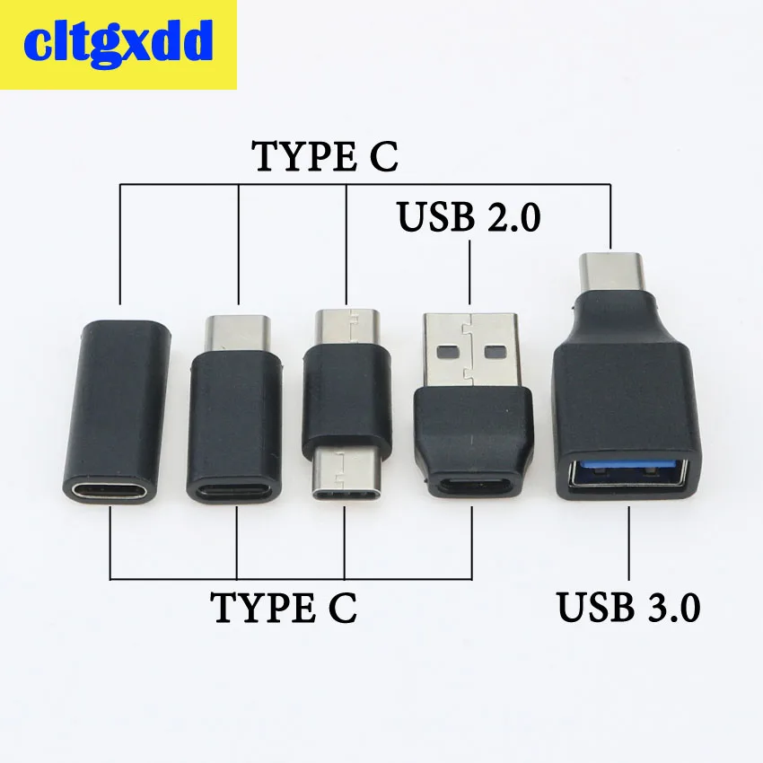 Переходник USB Type C папа мама|Переходники и адаптеры| |