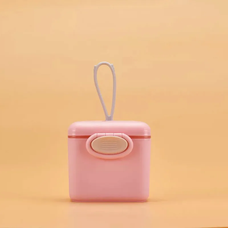 Baby milk powder box baby portable portable milk powder snack box complementary food storage box storage box