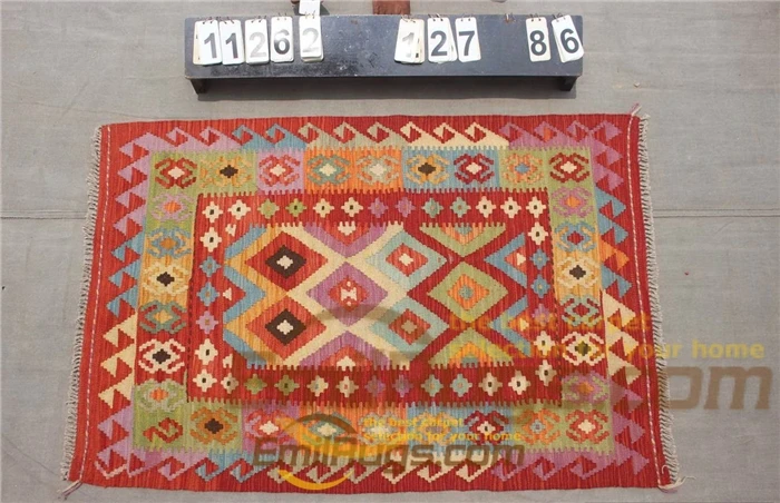kilim carpet wool Wool Woven Big For Living Room Geometric Bohemian Wool Knitting