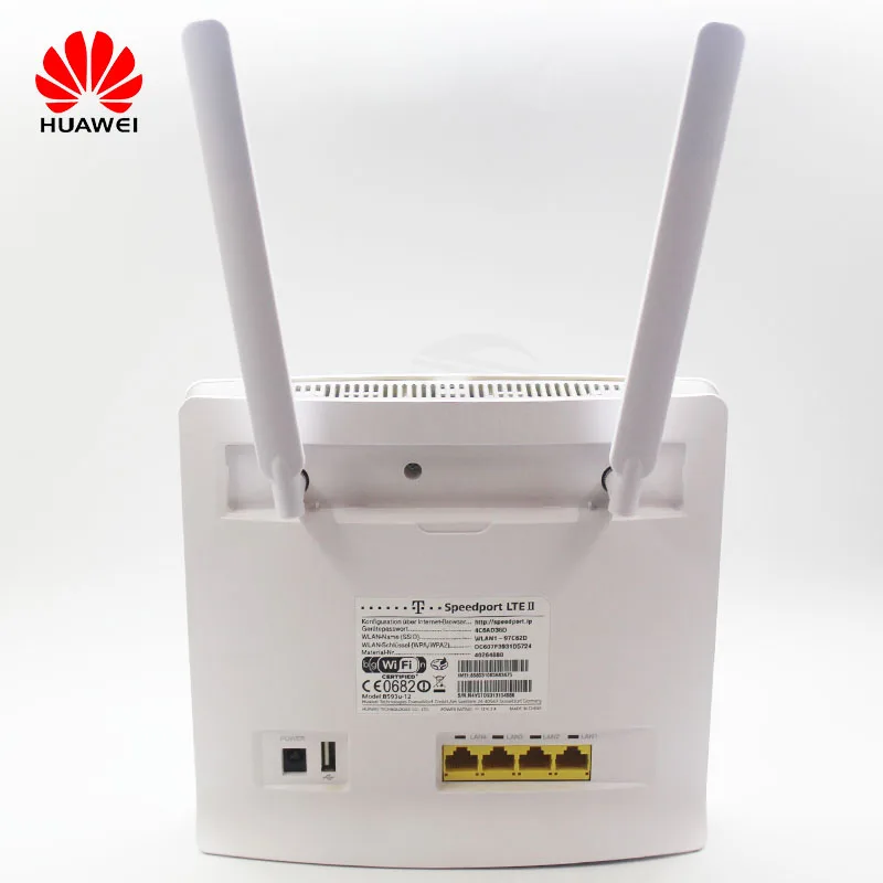 Разблокированный Новый Wi Fi роутер HUAWEI B593 B593u 12 4G 100 Мбит/с LTE CPE беспроводной шлюз