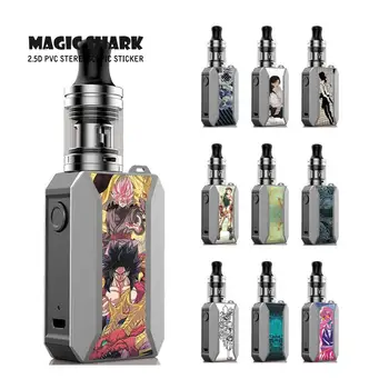 

Magic Shark Dragon Ball Fighter Skull Waterproof Stereo PVC Cover Case Sticker Film for Voopoo Drag Baby Trio