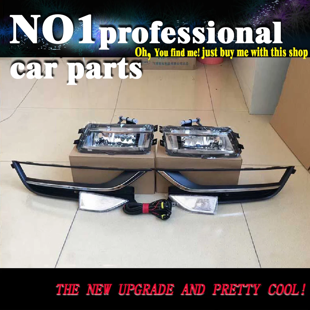 

car accessories for New V.W Passat B7 fog light 2012 2013 2014 2015 American version Passat update fog light