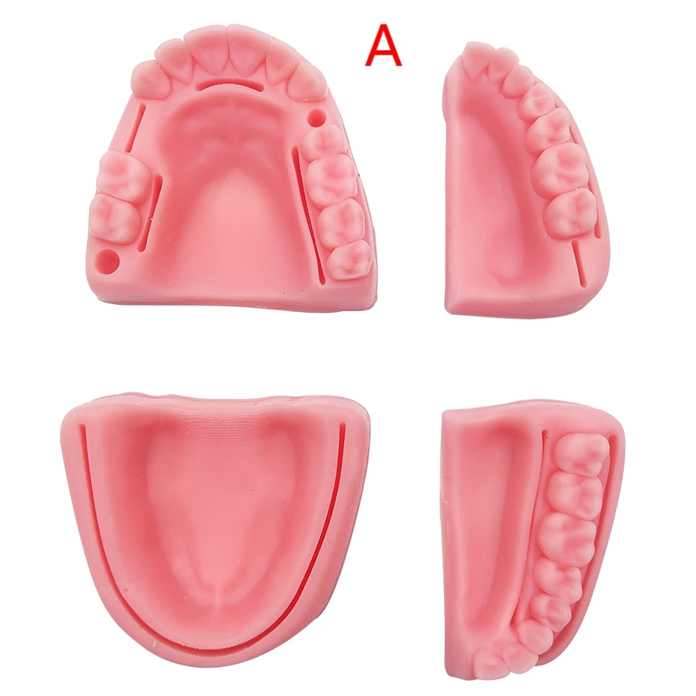 Kit Per Sutura Dentale Con Modello In Gomma Rosa, 7 Ferite Pre-tagliate, Per Esercitazione Studenti - 4