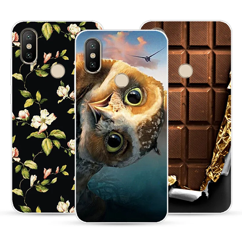 Чехол для телефона s Xiaomi5 5C 5X6X8 милый Единорог Xiaomi A1 A2 Lite силиконовый чехол Мягкая