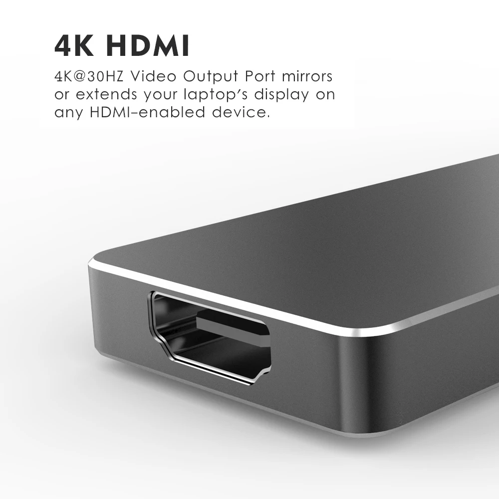 Wavlink usb-хаб C концентратор для Мульти USB 3,0 HDMI адаптер 4K док-станция для MacBook Pro usb type C разветвитель концентратор для ПК ноутбука Hab