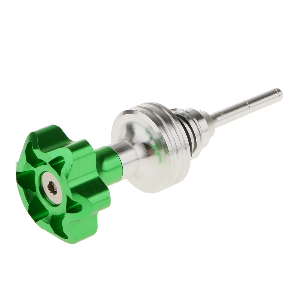 CNC Machined Alloy Engine Oil Dip Stick For 125CC ATV Scooter Green
