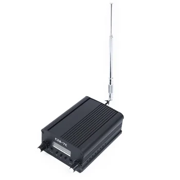 

LCD Display Audio FM Transmitter Radio Broadcast Station PLL And Antenna