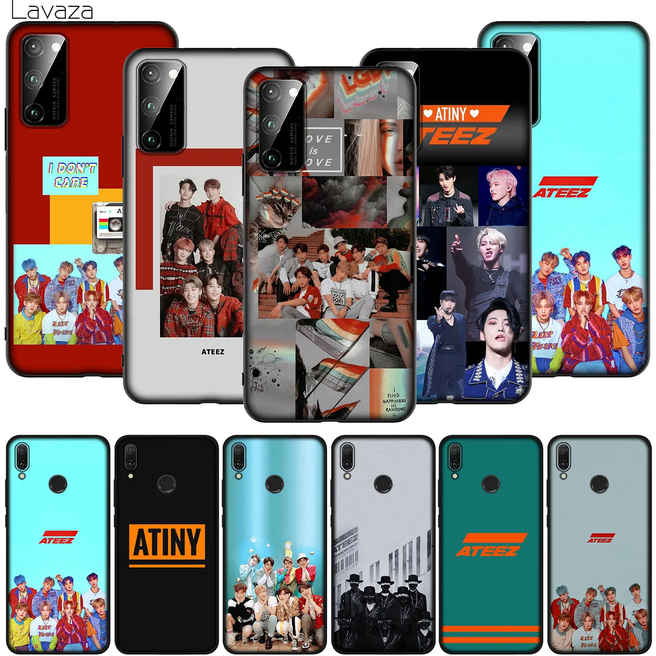 Жесткий чехол для телефона ATEEZ KPOP iPhone XR X XS 11 Pro Max 10 7 8 6 6S 5 5S SE 4S 4 |