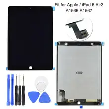 LCD Display Touch Screen Digitizer Assembly Parts for iPad 6 Air2 A1566 A1567 LCD Display Touch Screen Digitizer Assembly Parts for iPad 6 Air2 A1566 A1567