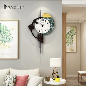 

NEW Creative Silent Large Decorative Wall Clocks Watches Modern Design Living Room Home Decoration Wall Watches Wall Stickers