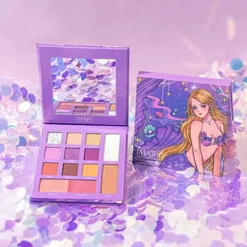 

New 13 Colors Eyeshadow Matte Pearlescent Mixed Disc High-gloss Blush Palette Professional Makeup Palette