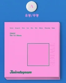 [MYKPOP]~ Официальный~ дважды: TWICETAGRAM CD, KPOP Fans коллекция SA19090306 - Цвет: A
