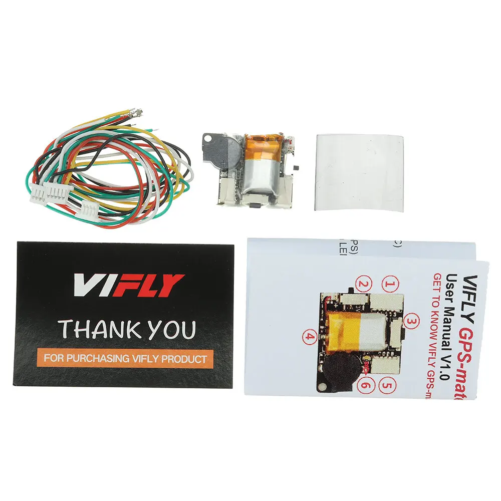 LiPo аккумулятор VIFLY GPS-Mate 3,7 В, 50 мАч для дронов thumbnail 3