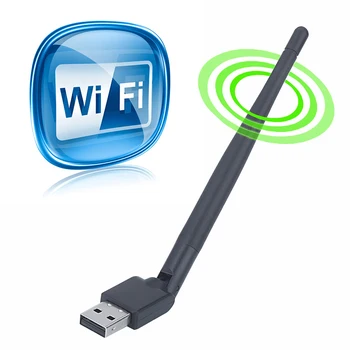 

USB 2.0 150Mbps WiFi Antenna For Wireless Network Card 802.11b/G/N LAN Adapter With Rotatable Antenna