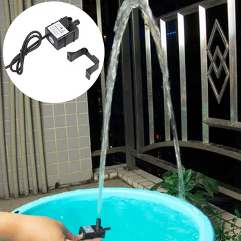 

AD20P 240L/H DC 12V 2 Phase CPU Cooling Car Brushless Water Pump Waterproof Low Power Consumption Water Pump For Garden fountain