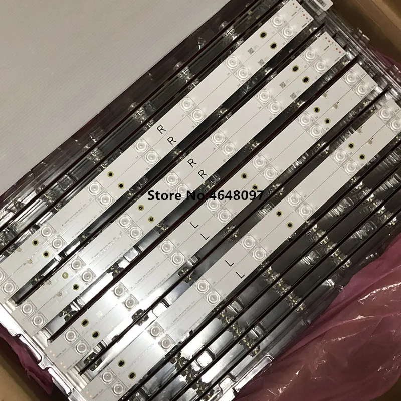 16 шт. 100% новый полный светодиодный подсветка полосы яду для tx 55dx600e TB5509M M30900 16V0 E74739