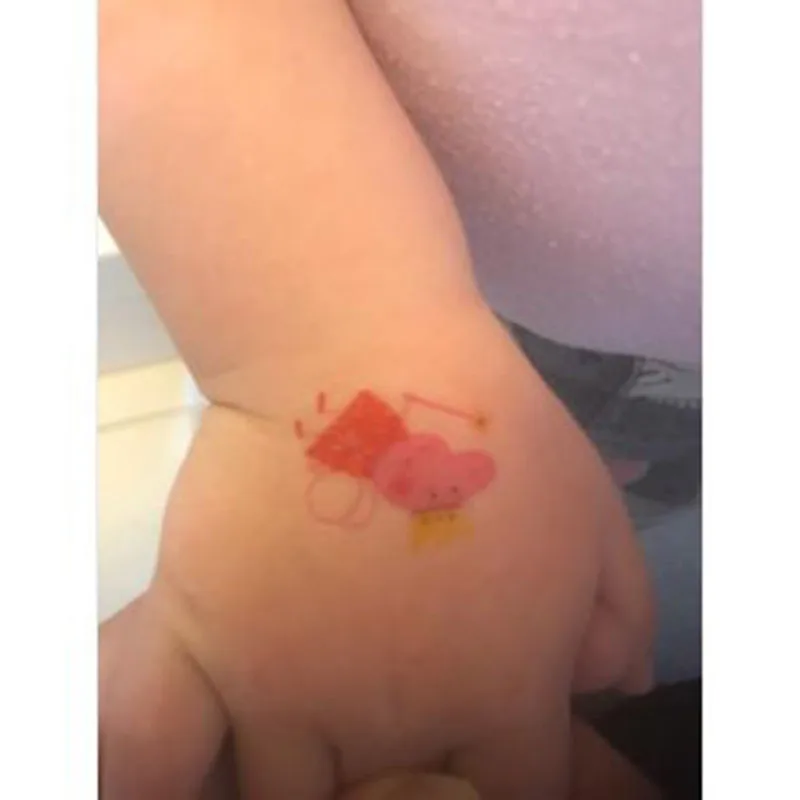 30 шт. Peppa наклейка в форме свиньи клейкая наклейка s аниме фигурка цельная фигурка DIY украшение дневник наклейка s игрушки для детей P13