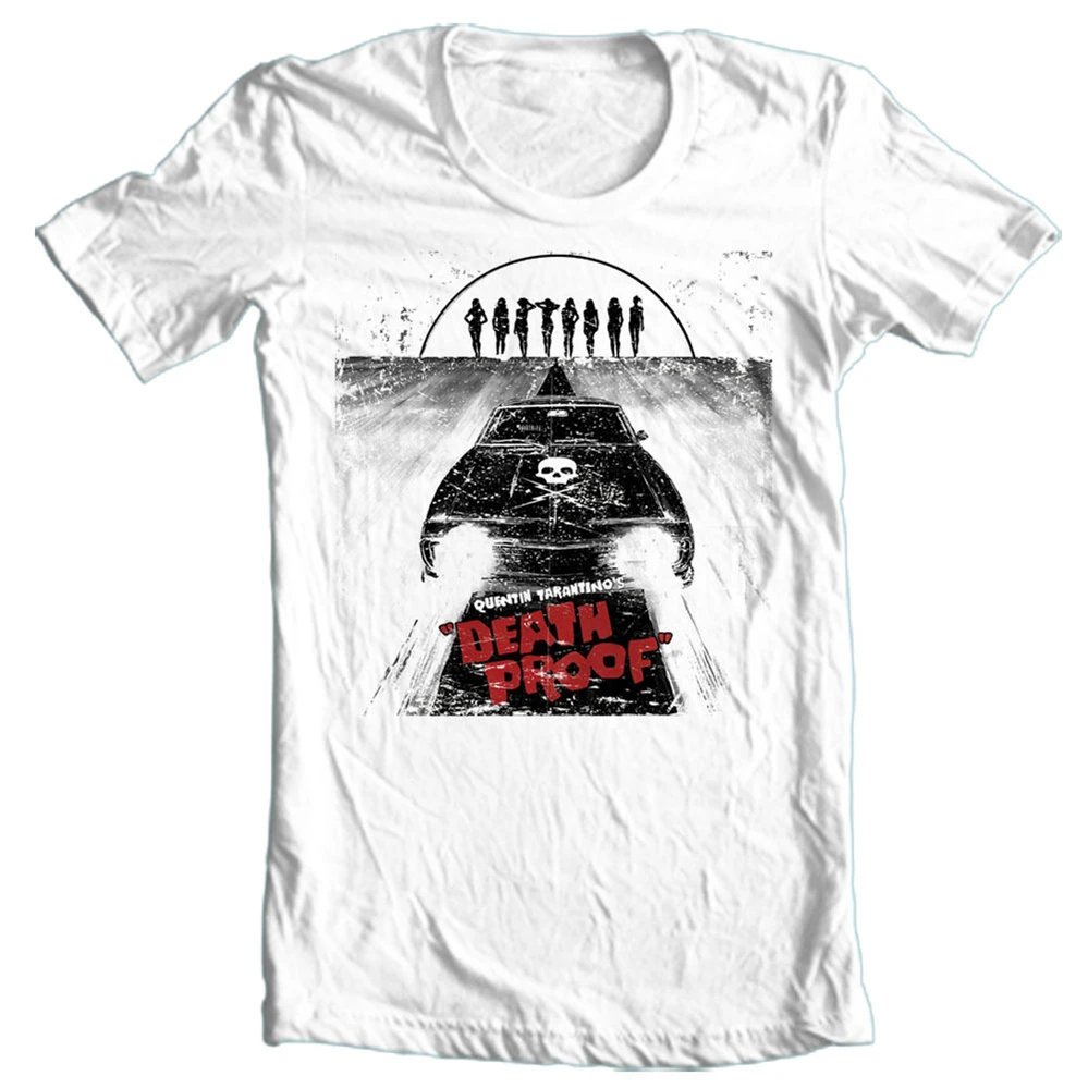 Ужасная футболка с защитой от смерти Grind House Planet Terror хлопковые топы свободного