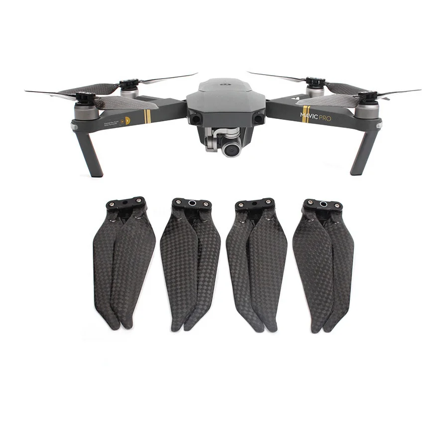 4 шт. 8331F CF углеродное волокно Propeller для DJI Mavic Pro Blade складной реквизит с низким